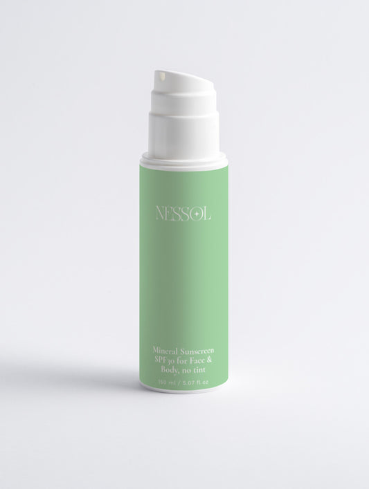Mineral Sunscreen SPF30 for Face & Body, no tint